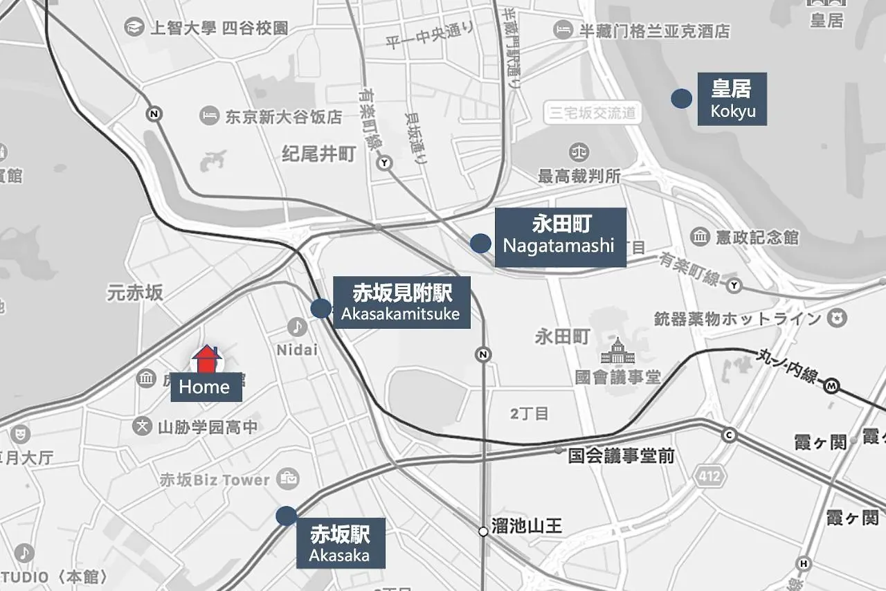 Apartament Akasaka Residence Ii5